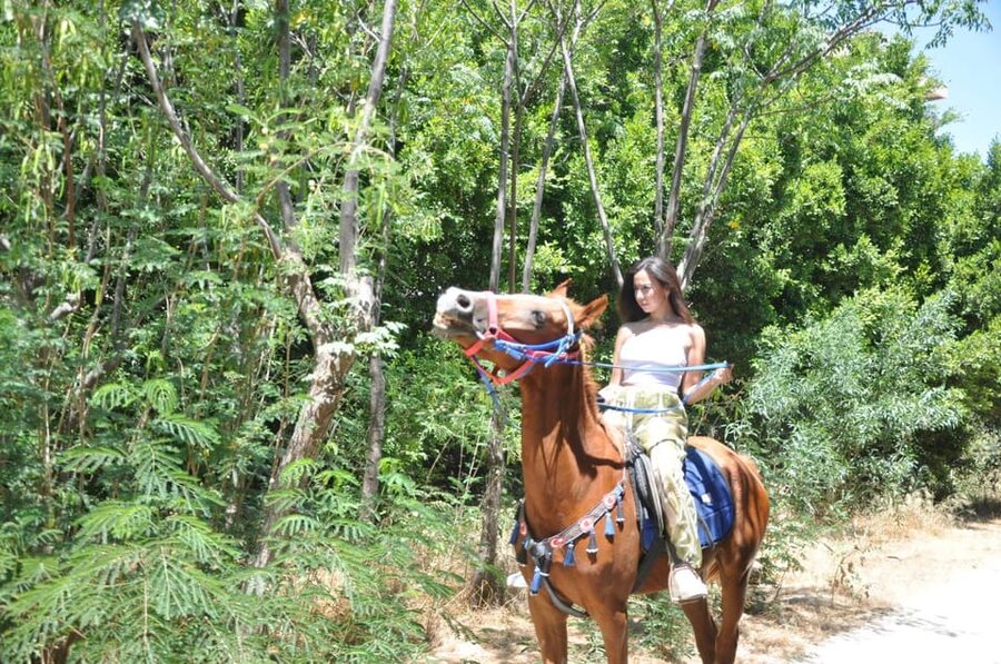 Antalya: Lara Beach & Forrest Horse Riding Safari - Reaching Lara Beach on horseback