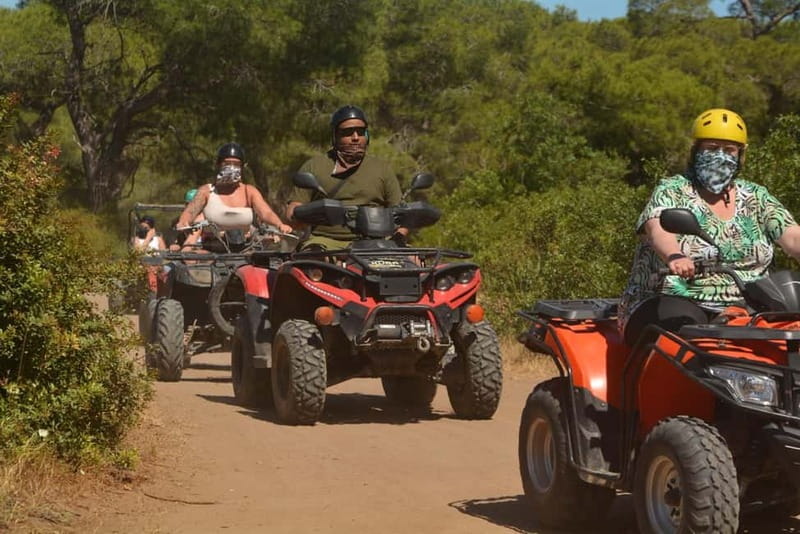Antalya: Lara Beach Region Quad Safari - The sandy route through the Lara Beach region