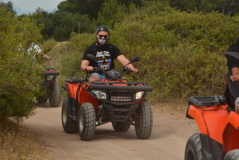 Antalya: Lara Beach Region Quad Safari - Your first minutes: safety, helmets, and practice