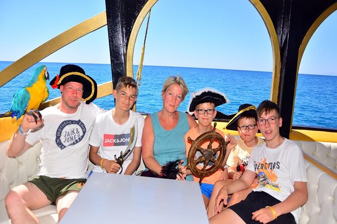 Antalya Lara Pirate Boat Trip w/Soft Drinks, Lunch & Pickup - Children’s entertainment and family appeal