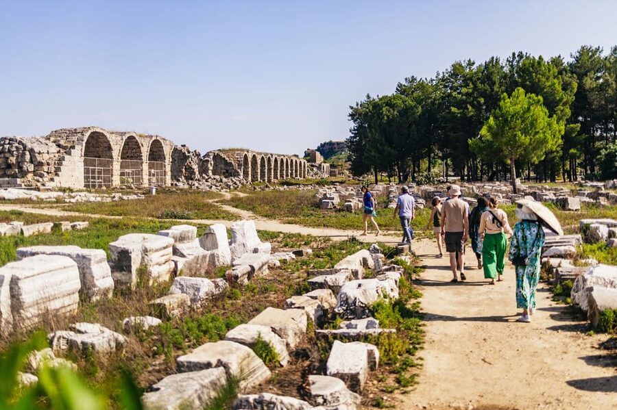 Antalya: Perge, Aspendos, City of Side, and Waterfalls Tour - Transport, group size, and comfort
