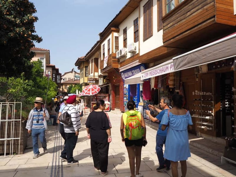 Antalya Private City Tour Waterfalls and Old Town Boat Tour - Kaleiçi, Antalya’s old quarter and Roman gateway