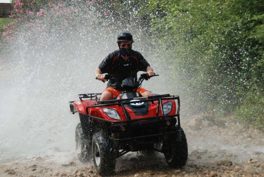 Antalya: Quad-Bike Safari with Hotel Pick-Up - Getting comfortable on the quad bike