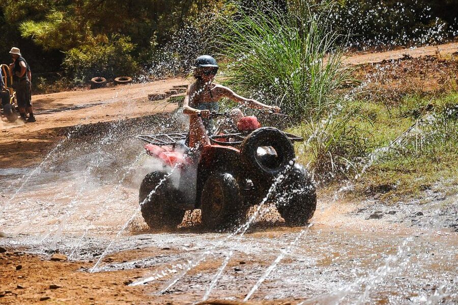 Antalya: Quad Safari Experience with Hotel Transfer - Into the Pine Forest and Rough Riverbeds