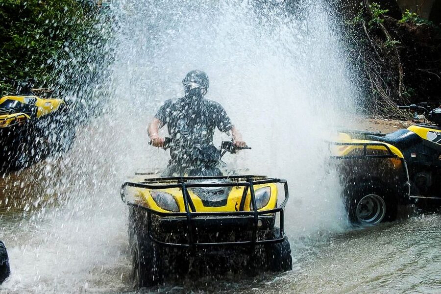 Antalya: Quad Safari Experience with Hotel Transfer - Mud, Water, and the Necessary Dust Protection