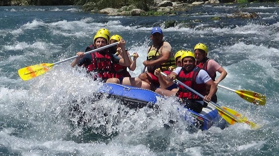 Antalya: Rafting & Buggy, Quad Safari & Zipline Adventure - The zipline finish
