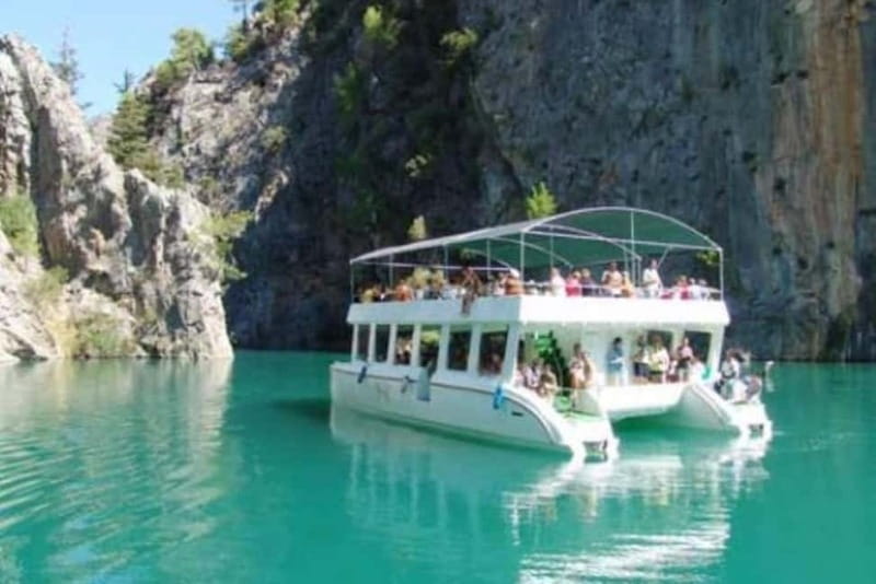 Antalya/Side: Green Canyon Day Trip with Boat Tour and Lunch - Reaching Oymapınar Dam Harbor from Antalya and Side