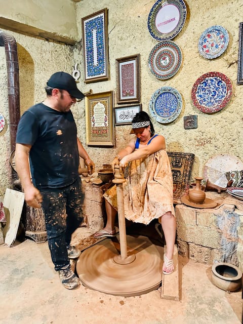 Avanos: Pottery Workshop with Clay Making Experience - Tea, coffee, and a look at the finished pottery