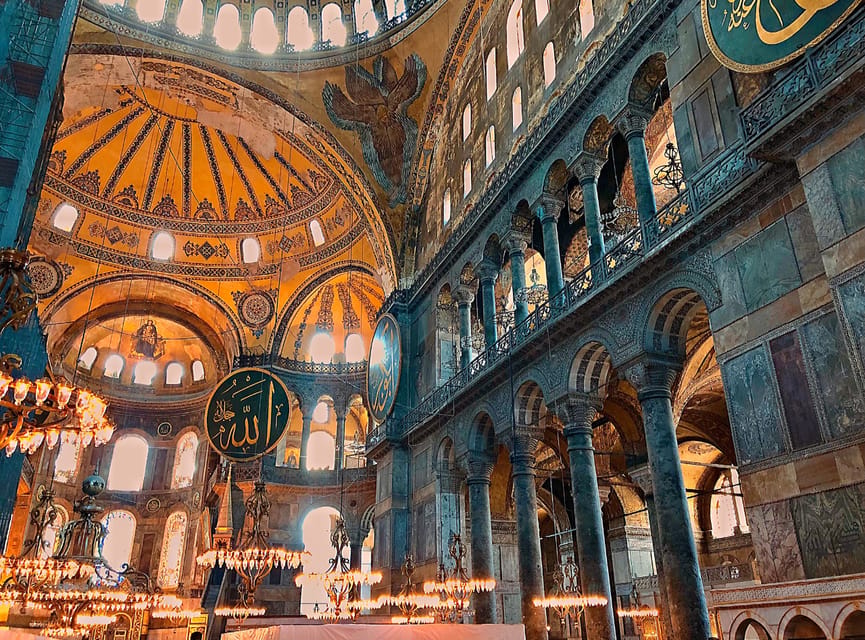 Basilica Cistern &Topkapi Palace &Hagia Sophia Combo Tickets - Hagia Sophia and the upper gallery visit