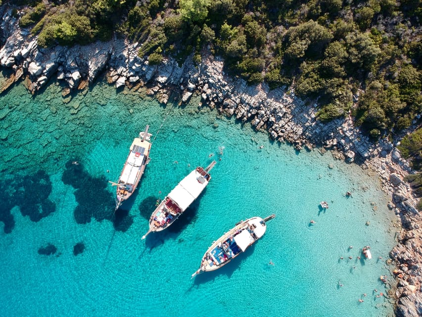 Bodrum: Orak Island Boat Trip with Lunch & Optional Transfer - Two hours around Orak Island Bay