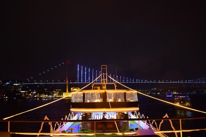 Bosphorus Dinner Cruise with Folk Dance and Live Performances - Çırağan Palace and Ortaköy after dark