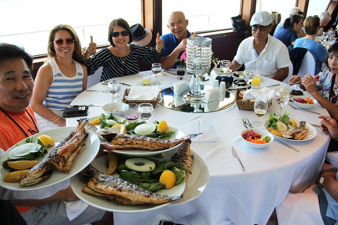 Bosphorus Luxury Lunch Cruise & Black Sea Swimming Experience - Three bridges and two continents