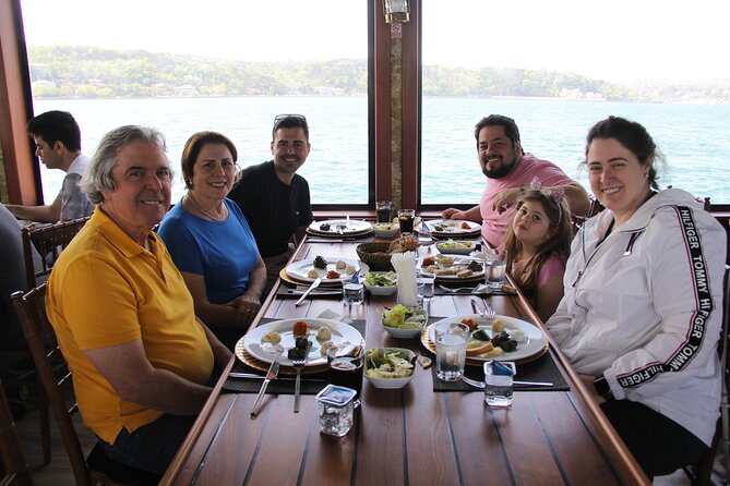 Bosphorus Luxury Lunch Cruise & Black Sea Swimming Experience - Dolmabahçe and Ortaköy from the water