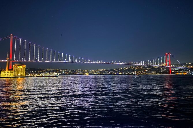 Bosphorus Night Cruise on the Luxury Yacht - Maiden’s Tower, Galataport, and the return