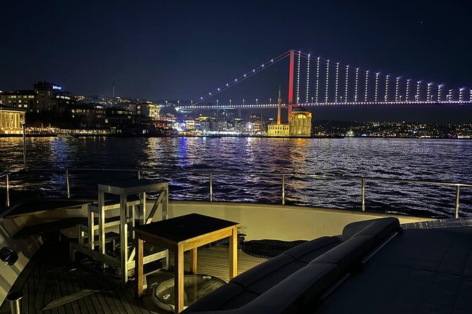 Bosphorus Night Cruise on the Luxury Yacht - Dolmabahçe and Çırağan: Ottoman power along the European shore