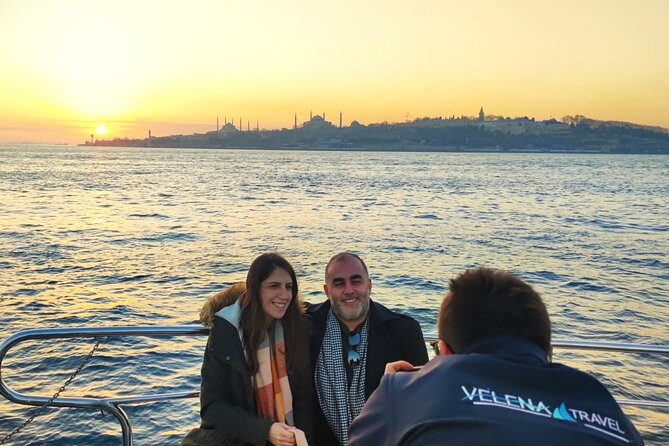 Bosphorus Sunset: An Enchanting Yacht Cruise in Istanbul - Boarding at Kabataş and settling in
