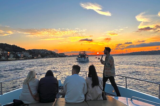 Bosphorus Sunset or Daytime Yacht Cruise with Snacks & Live Guide - Rumeli Fortress and the Narrowest Point