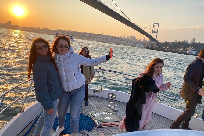 Bosphorus Sunset Yacht Cruise with Snacks and Live Guide - Rumeli Fortress and the narrowest stretch