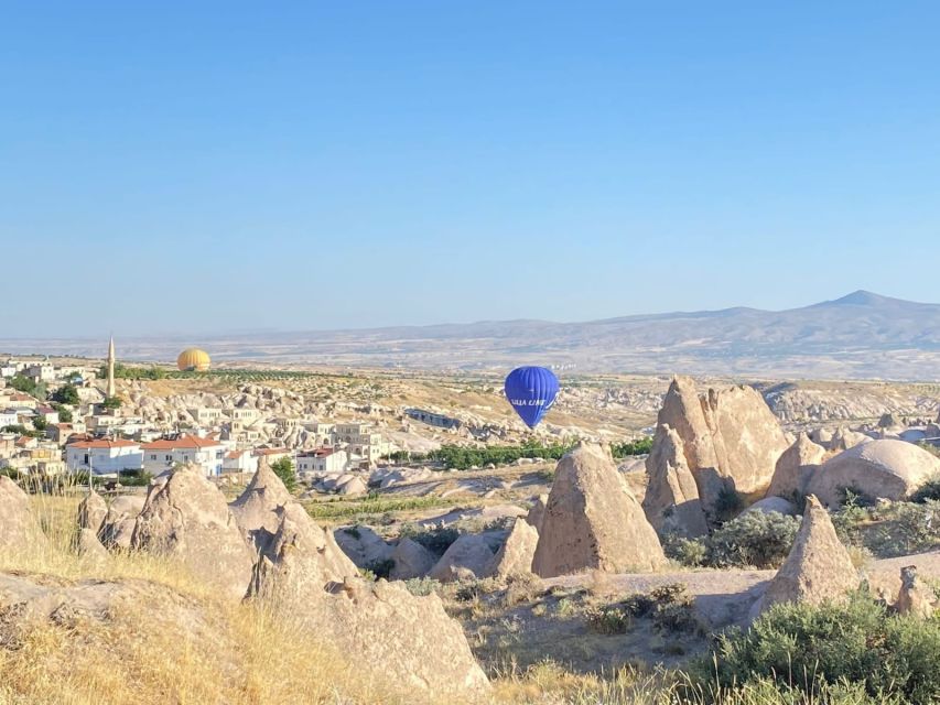 Cappadocia: 1 of 3 Valleys Hot Air Balloon Flight - Landing, certificate, and the non-alcoholic toast