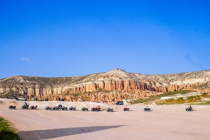 Cappadocia 2-Hours Sunset ATV Quad Tour w/Free Hotel Transfer - A guided ride, not a private desert race