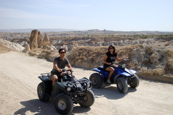 Cappadocia ATV Safari: Explore Valleys by Day or Sunset Glow - Pickup, briefing, and getting on the quad