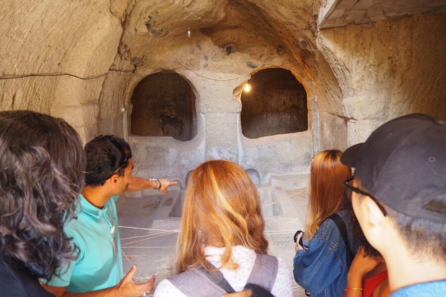 Cappadocia: Green Tour - Ihlara Valley & Underground City - Göreme Panorama starts with the big picture