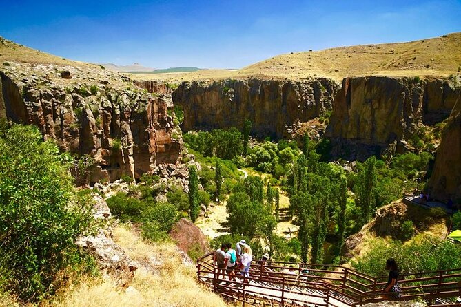 Cappadocia Green Tour with Derinkuyu Nar Lake and Ihlara Valley - Göreme Panorama and the view of Lunar Cappadocia