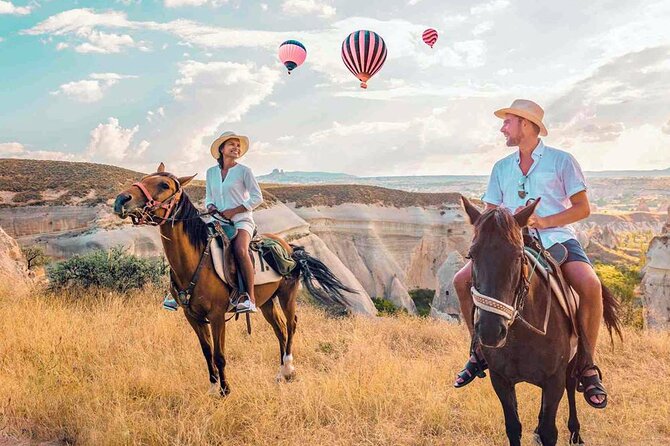 Cappadocia Horse Riding Experience Sunrise Sunset Daytime - Meeting the horses before the ride