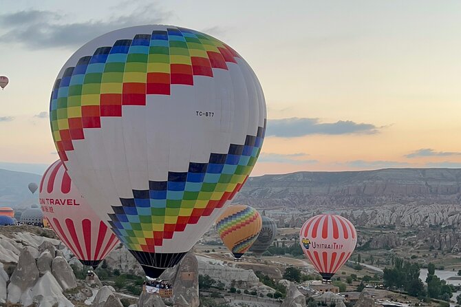 Cappadocia Hot Air Balloon Flight and Rainbow Balloons - Flying Near Göreme’s Fairy Chimneys