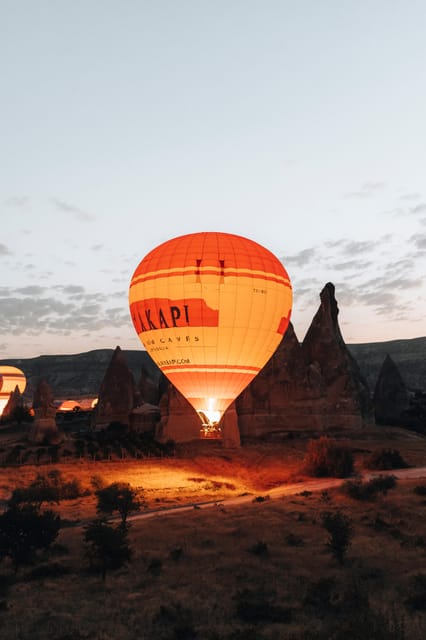 Cappadocia: Hot Air Balloon Flight with Hotel Transfers - Before Dawn, Pickup, and Breakfast