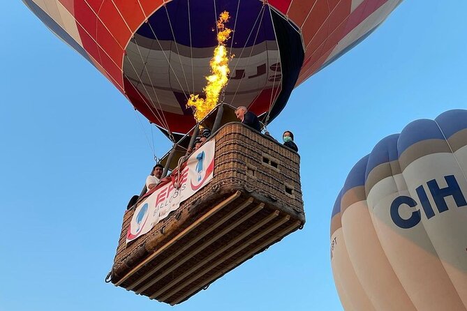 Cappadocia Hot Air Balloon Ride over Cat Valley with Transfers - A simple landing celebration