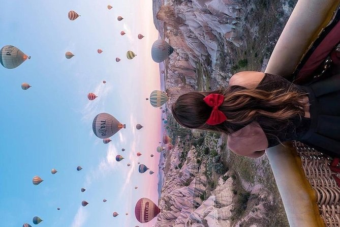 Cappadocia Hot Air Balloon Ride / Royal Balloon - Landing, medals, and the sparkling wine ceremony