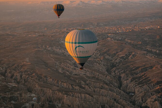 Cappadocia Hot Air Balloon Ride/ Turquaz Balloons - From fairy chimneys to wide valley views