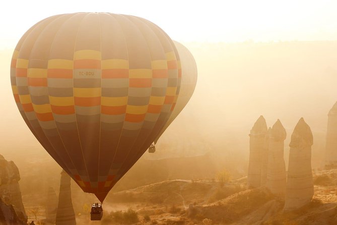 Cappadocia Hot Air Balloon Ride with Transfers - Goreme, Love Valley, and the scenery in between