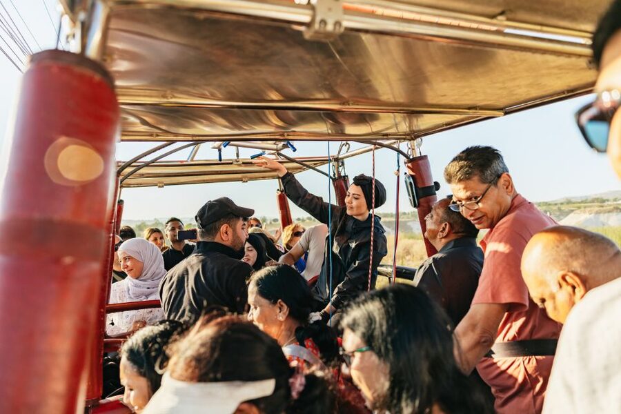 Cappadocia: Hot Air Balloon Trip in Goreme with Breakfast - Boarding a basket for 28 people