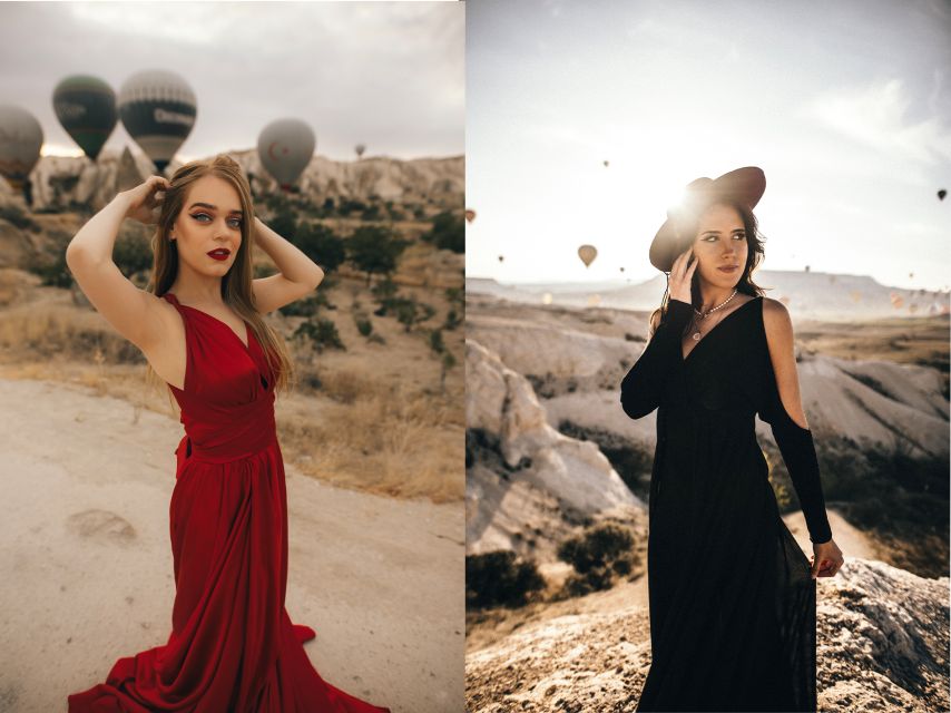 Cappadocia: Photo Shooting With Flying Dresses - Why this Cappadocia photo shoot feels different