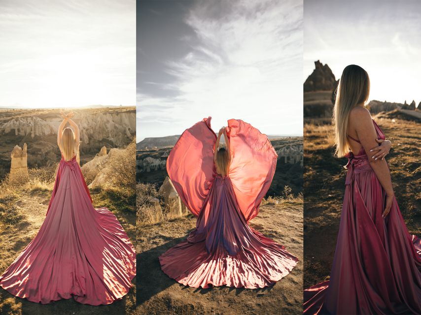 Cappadocia: Photo Shooting With Flying Dresses - Love Valley and its tall fairy chimneys