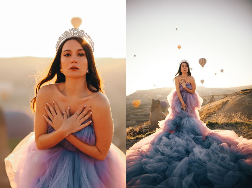Cappadocia: Photo Shooting With Flying Dresses - How the two-hour session works