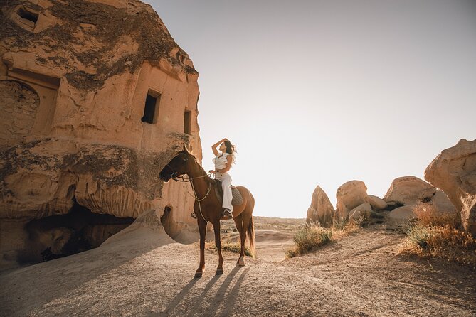 Cappadocia Private Flying Dress & Hot Air Balloon Photoshoot - Rose Valley: soft rock and morning color
