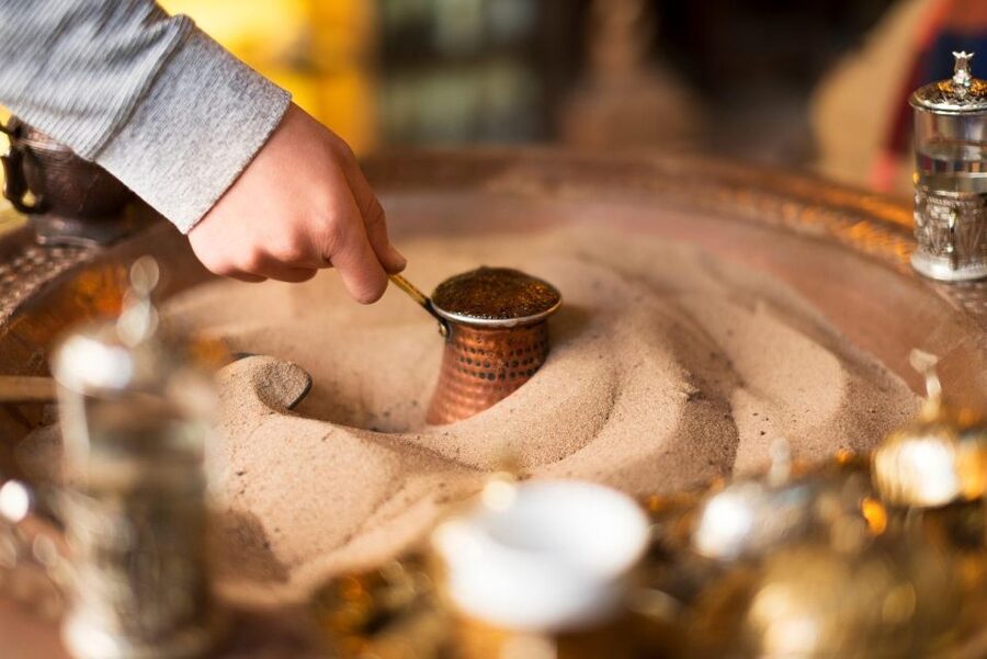 Cappadocia: Sand-Brewed Turkish Coffee Workshop - The hosts make the short class work
