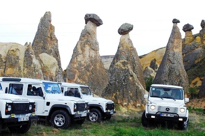 Cappadocia: Sunrise and Sunset Jeep Safari - Rose Valley Panorama earns the longest photo stop