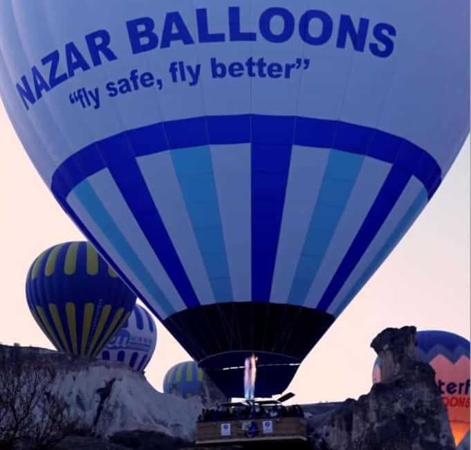 Cappadocia Sunrise Balloon Flight - Göreme - Champagne, certificates, and the ride back