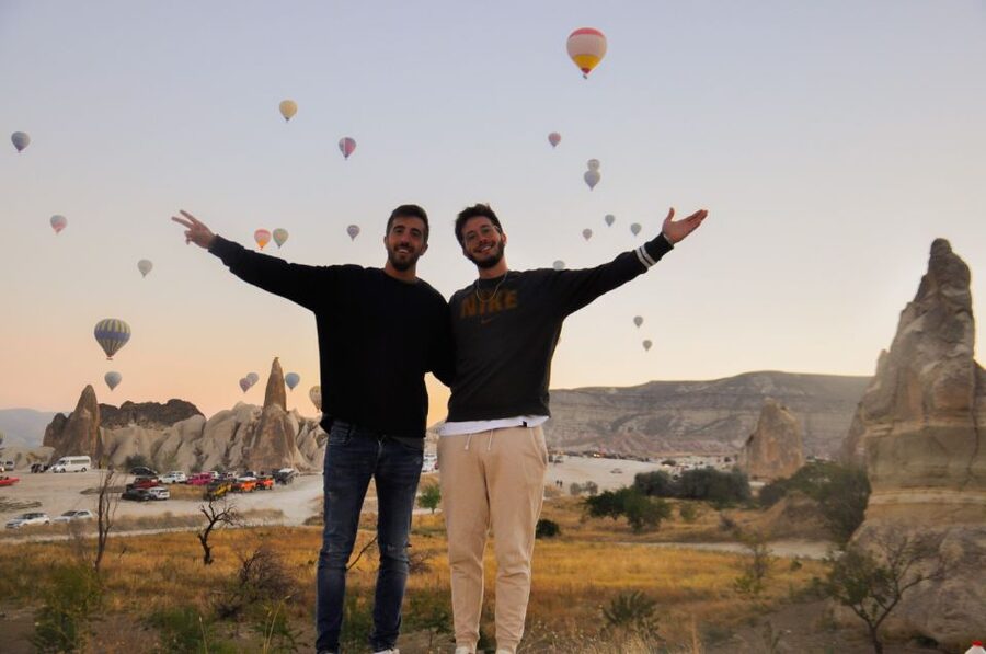 Cappadocia: Sunrise Balloon Watching Tour - Stop two: sunrise above Göreme and Love Valley