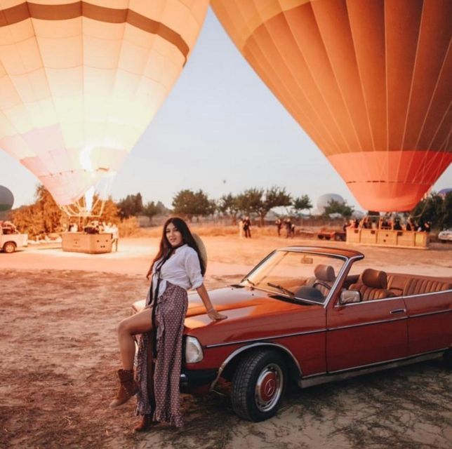 Cappadocia: Sunrise, Day Tour & Sunset Classic Car Tour - Quick Takeaways