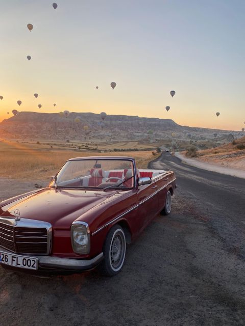 Cappadocia: Sunrise, Day Tour & Sunset Classic Car Tour - Valley Stops and the Photo Session