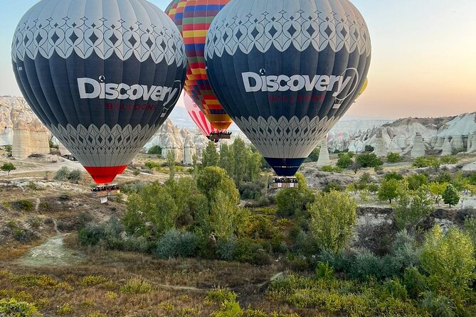 Cappadocia Sunrise Hot Air Balloon Flight / Discovery Balloons - Göreme National Park from above