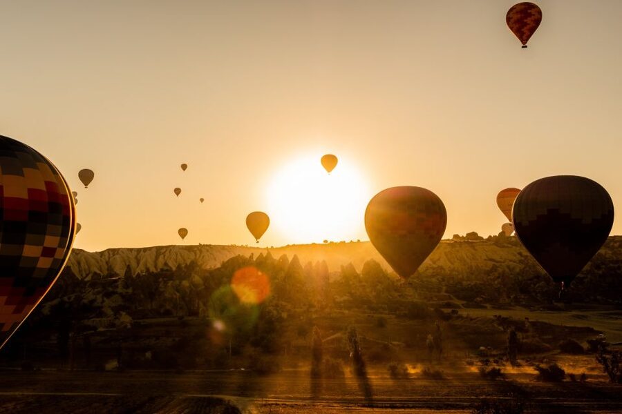 Cappadocia: Sunrise Hot Air Balloon Flight with Transfers - Landing, champagne, and the certificate
