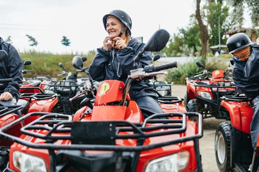 Cappadocia: Sunset or Daytime ATV Adventure Tour - White Valley and the changing pace of the route