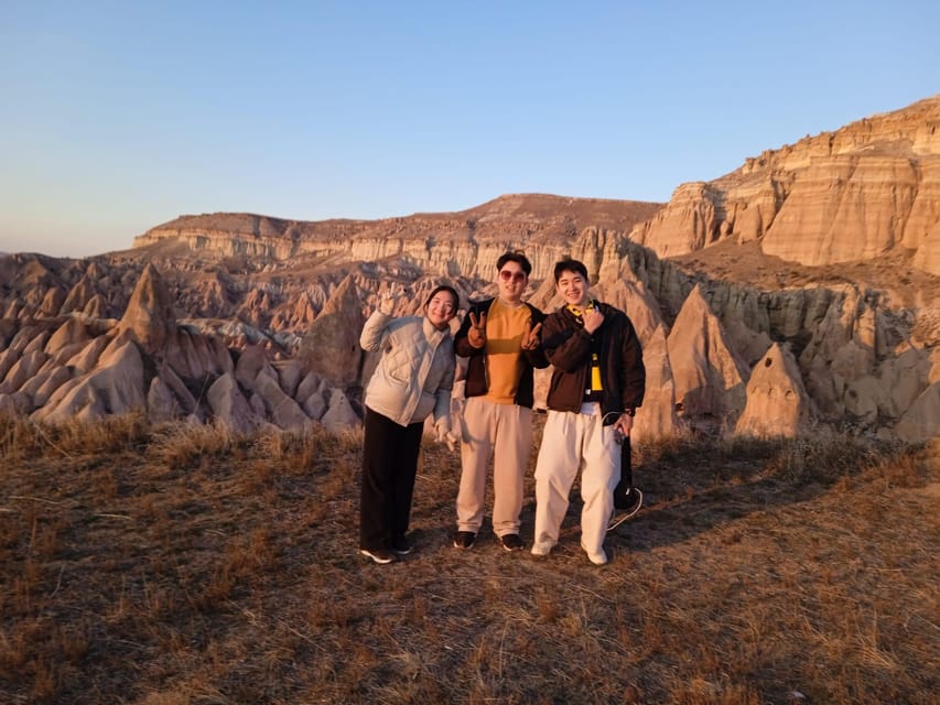 Cappadocia: Sunset Rose Valley Hiking Tour - Walking Through the Valley’s Rock Formations