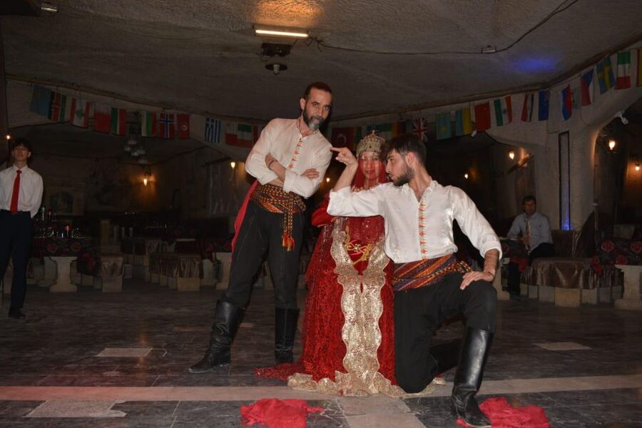 Cappadocia: Traditional Turkish Performance Night with Drink - A cave setting that does half the work